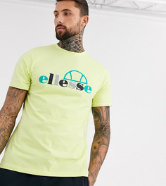 Футболка цвета лайма с логотипом ellesse Chipolle эксклюзивно для ASOS-Желтый
