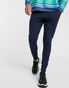 Легкие темно-синие джоггеры скинни ASOS DESIGN-Темно-синий
