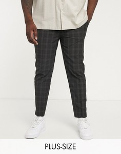 Серые брюки скинни River Island Big & Tall-Серый