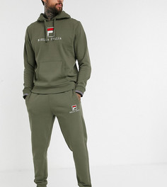 Джоггеры цвета хаки Fila эксклюзивно для ASOS-Зеленый