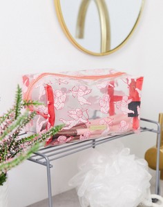 Косметичка с херувимами Skinnydip-Красный