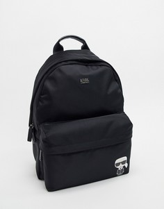 Нейлоновый рюкзак Karl Lagerfeld k/ikonik-Черный