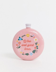 Фляжка Skinnydip-Розовый