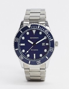 Серебристые часы Sekonda-Серебряный