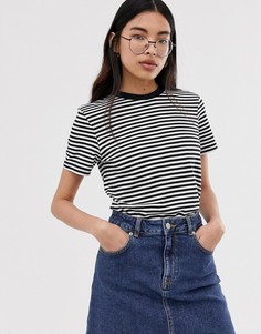 Футболка в полоску Selected Femme-Мульти