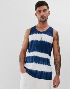 Майка с принтом тай-дай Bellfield-Темно-синий