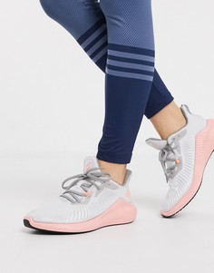 Серые кроссовки adidas Running alphabounce 3-Серый