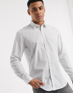 Рубашка с длинными рукавами и цветочным принтом Esprit-Белый