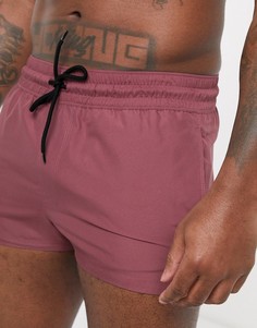 Фиолетовые ультракороткие шорты для плавания ASOS DESIGN-Фиолетовый