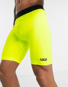 Спортивные шорты-леггинсы ASOS 4505-Желтый