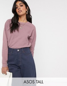 Oversize-свитшот ASOS DESIGN Tall-Розовый
