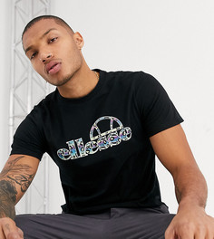 Черная футболка с логотипом ellesse эксклюзивно на ASOS-Черный