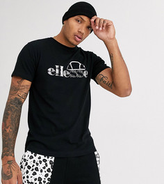 Черная футболка с логотипом ellesse эксклюзивно на ASOS-Черный