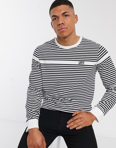 Белый лонгслив с полосками и логотипом Levis Levis®