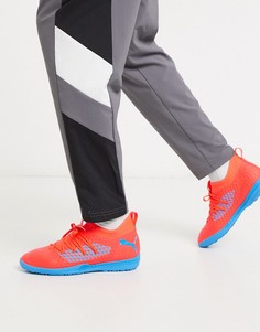 Красные футбольные бутсы для искусственных полей Puma Football future 19.3 netfit-Красный