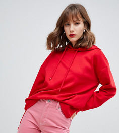 Красный худи Stradivarius
