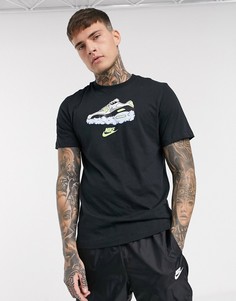 Черная футболка Nike Air Max 90-Черный