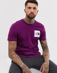 Фиолетовая футболка The North Face Fine-Фиолетовый