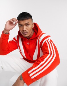 Худи красного цвета adidas Originals-Красный