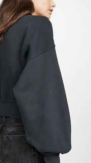 Spiritual Gangster Black Mock Neck Sweatshirt