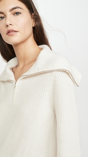 TSE Cashmere Cashmere Zip Front Sweater