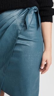 Rebecca Taylor Vegan Leather Skirt