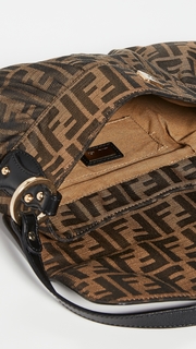 What Goes Around Comes Around Fendi Brown Zucca Chef Small Bag