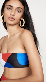 Mara Hoffman Abigail Bandeau Bikini Top