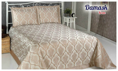 Покрывало DOnCO Damask 240x260 Бежевое