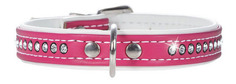 Ошейник Hunter Smart Modern Art Luxus 27/11, обхват шеи 20-23,5 см, ярко-розовый