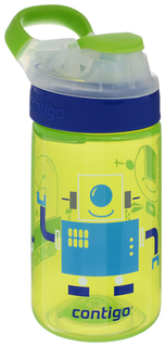 Детская бутылочка Contigo Gizmo Sip 0,42 л зеленая