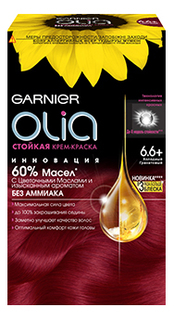 Краска для волос Garnier 6.66 Холодный гранатовый