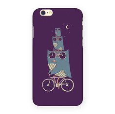 Чехол Mitya Veselkov для Apple iPhone 6 Совы на великах IP6.MITYA-274