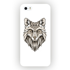 Чехол Mitya Veselkov для Apple iPhone 5 Зентангл Лиса IP5.МITYA-264