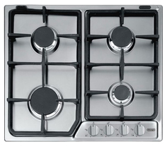 Встраиваемая варочная панель газовая Delonghi IF 46/1 ASV GU Silver Delonghi