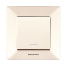 Выключатель 1кл свет крем Arkedia Panasonic