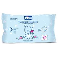 Очищающие салфетки Chicco 72 шт. (без клапана)