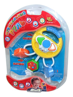 Прорезыватель-погремушка ABtoys Музыкальный руль