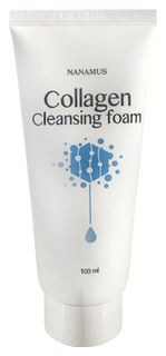 Пенка для умывания Nanamus Collagen Foam Cleansing 100 мл