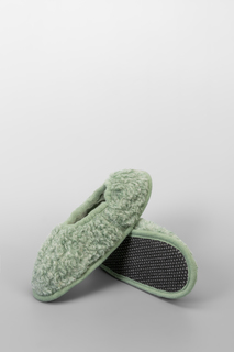 Домашние тапочки женские Alwero Ballerinas-1 зеленые 38-39 RU