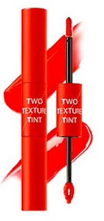 Тинт для губ двойной The Saem Two Texture Tint OR01 Split Orange