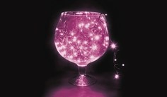 Гирлянда "Твинкл Лайт" 10 м, черный ПВХ, 100 диодов, цвет фиолетовый Neon Night
