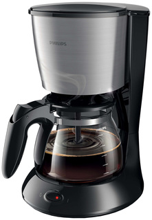 Кофеварка капельного типа Philips HD7457/20 Black/Silver