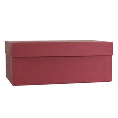 Коробка подарочная, 24 х 14 х 9,5 см, бордо Made in Respublica