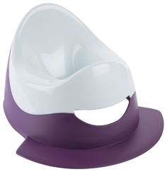 Горшок с подножкой Bebe Confort 3106201500 белый фиолетовый