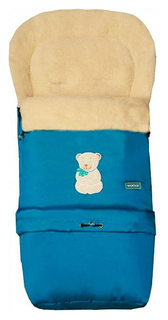 Спальный мешок в коляску Womar №3 Sleepy Bear Голубой