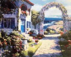 Картина по номерам Paintboy "Дом на взморье", 40x50 см