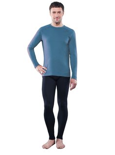 Комплект мужского термобелья Guahoo: рубашка + кальсоны (300 S/NV / 300 P/BK) (2XL)