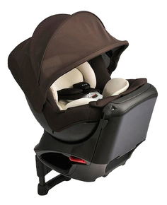 Автокресло Carmate Kurutto NT2 Premium группа 0/1, Коричневый, Черный