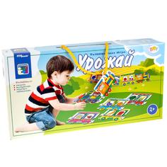 Пазл Step Puzzle напольные паровозики урожай 4 шт.